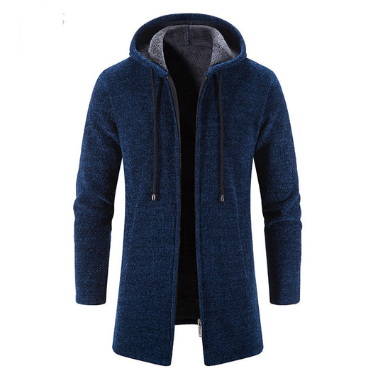 Stéphane | Veste Longue à Capuche pour Homme - Image 1