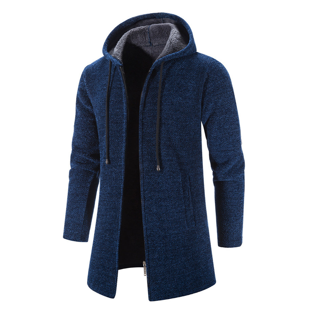 Stéphane | Veste Longue à Capuche pour Homme - Image 3