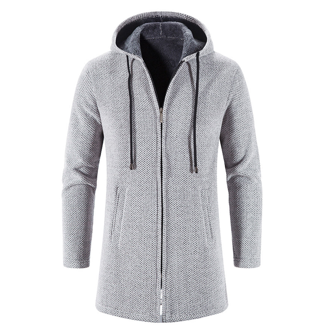 Stéphane | Veste Longue à Capuche pour Homme - Image 8