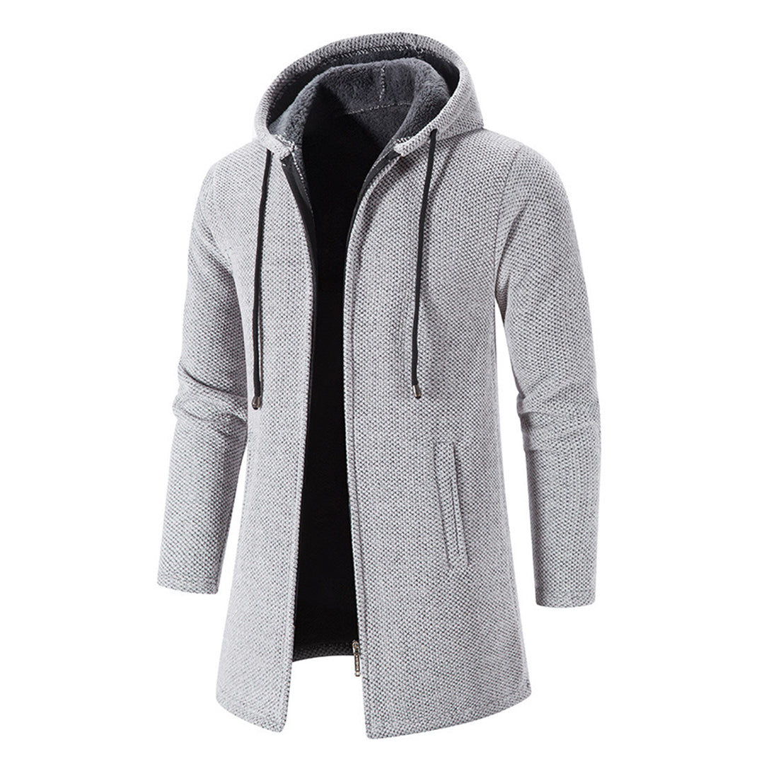 Stéphane | Veste Longue à Capuche pour Homme - Image 9