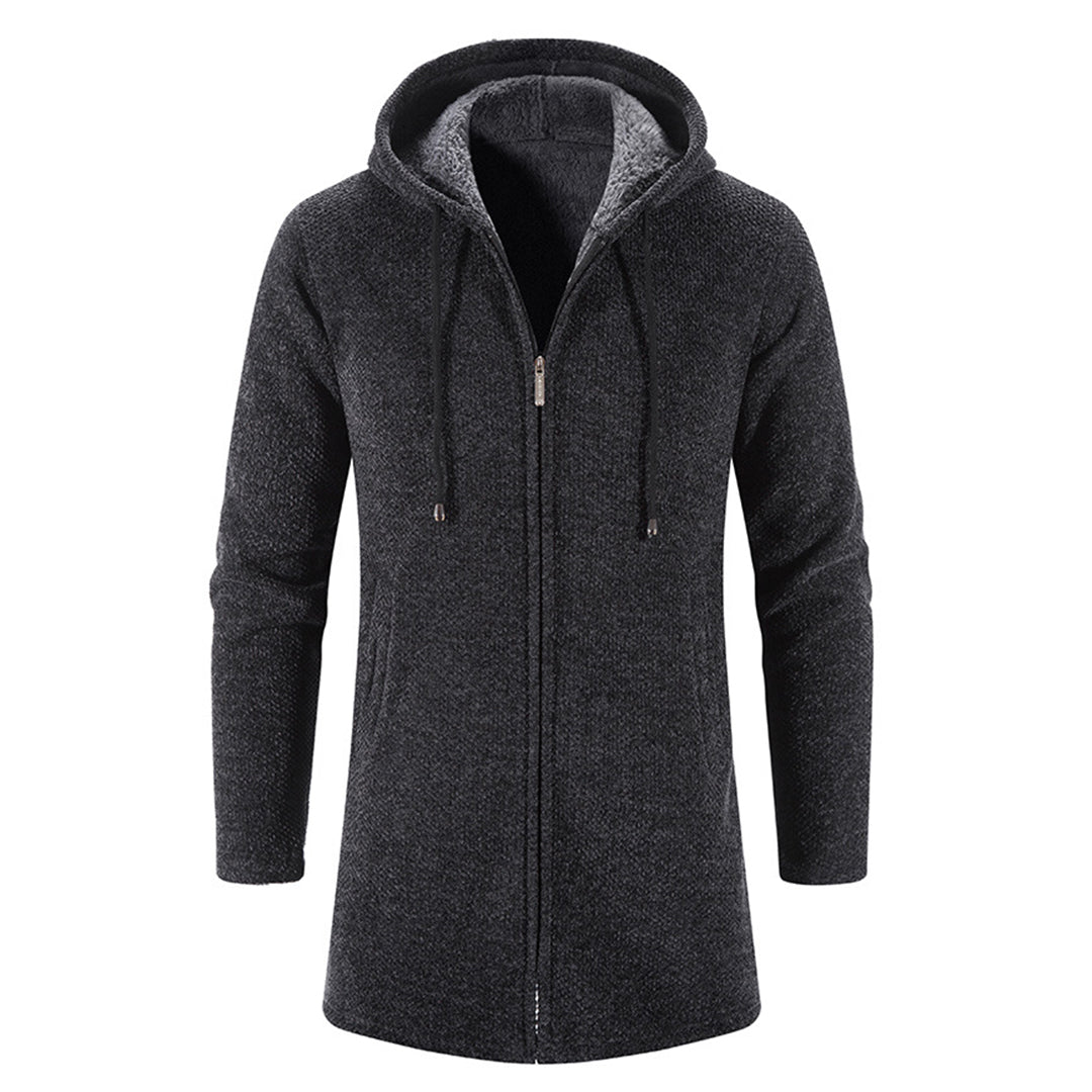 Stéphane | Veste Longue à Capuche pour Homme - Image 10