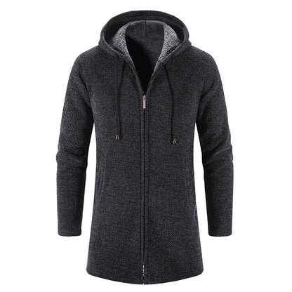 Stéphane | Veste Longue à Capuche pour Homme - Image 10
