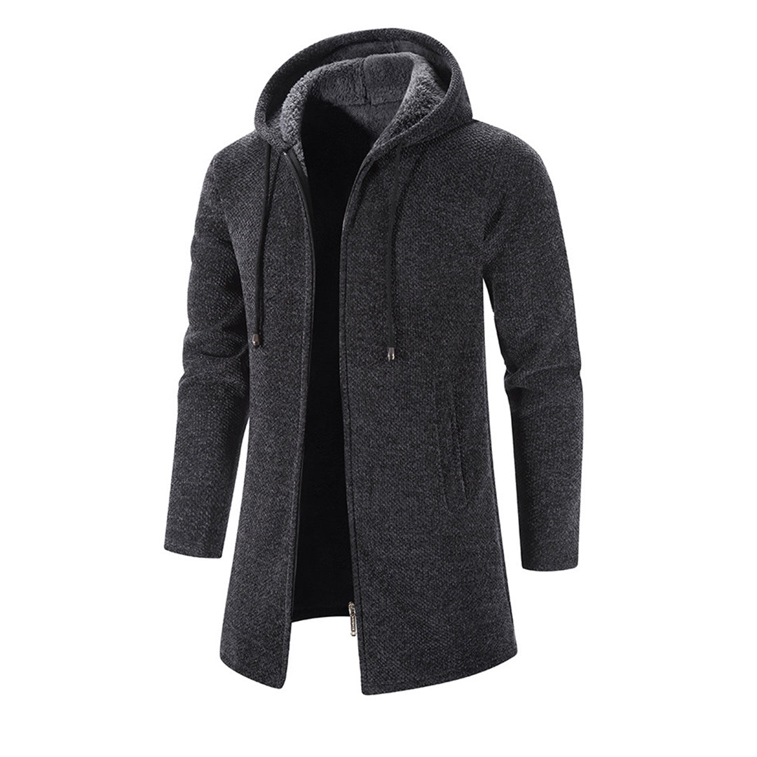 Stéphane | Veste Longue à Capuche pour Homme - Image 11