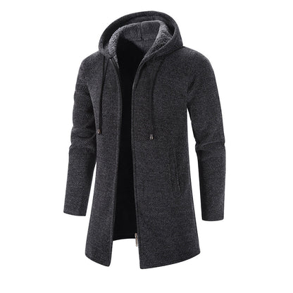 Stéphane | Veste Longue à Capuche pour Homme - Image 11