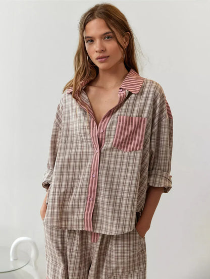 Isadora | Chemise Femme Oversize Boutonnée - Image 1