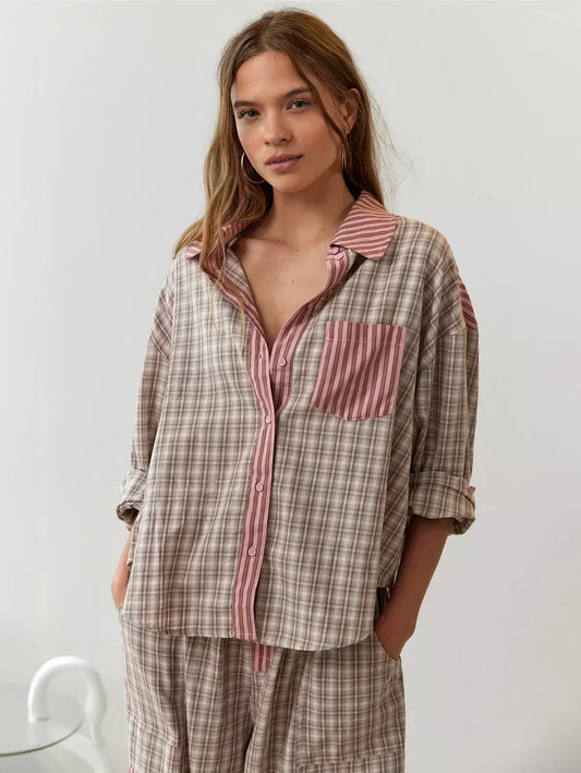 Isadora | Chemise Femme Oversize Boutonnée - Image 2
