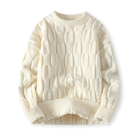 Prosper | Pull Homme Col Rond Tricot Câble - Image 2