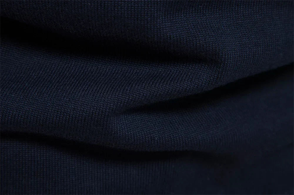 Erwan | Pull rayé à quart de fermeture éclair pour homme - Image 6
