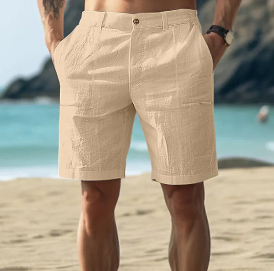Firmin | Short d'été en lin léger pour hommes - Image 2