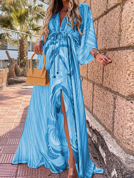 Laïla | Robe longue colorée pour l'été - Image 2