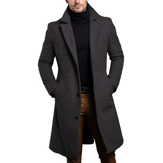Noé | Manteau Long Ajusté pour Homme - Image 2