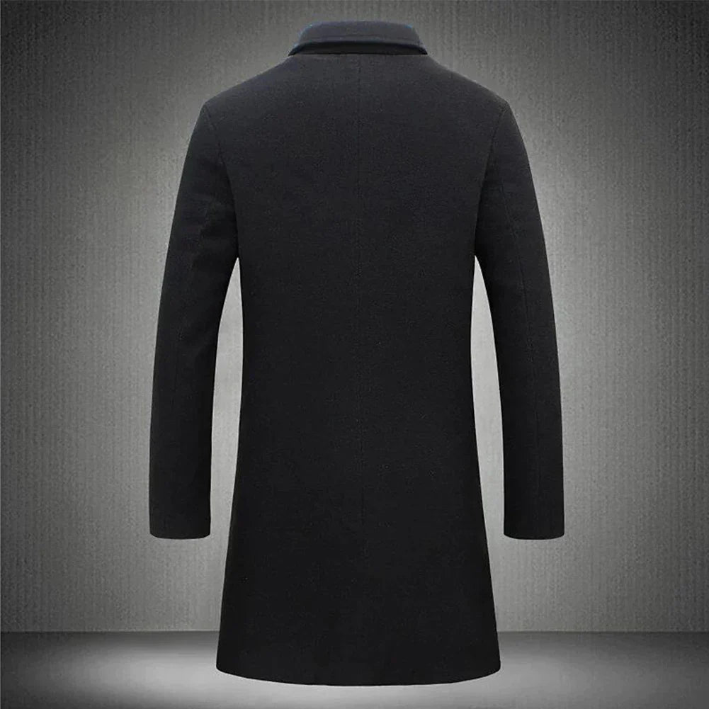 Noé | Manteau Long Ajusté pour Homme - Image 4