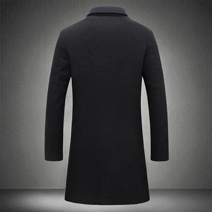Noé | Manteau Long Ajusté pour Homme - Image 4