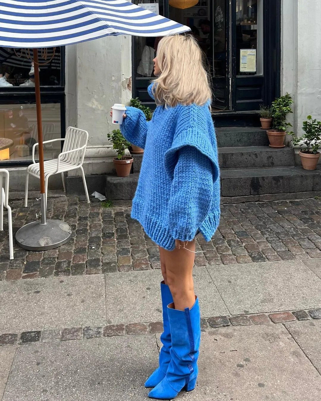Annette | Robe Pull Oversize Femme - Image 6