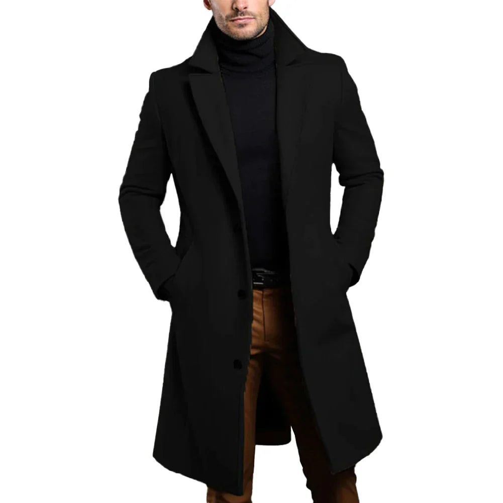 Noé | Manteau Long Ajusté pour Homme - Image 3