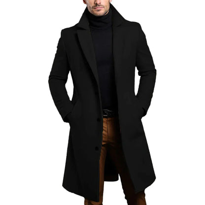 Noé | Manteau Long Ajusté pour Homme - Image 3