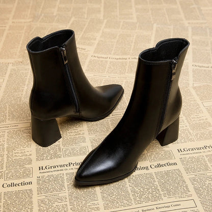 Samantha | Bottines à Talons Pointus pour Femmes - Image 3