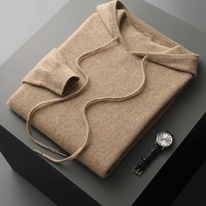 Xav | Pull à Capuche Manches Longues Homme - Image 3
