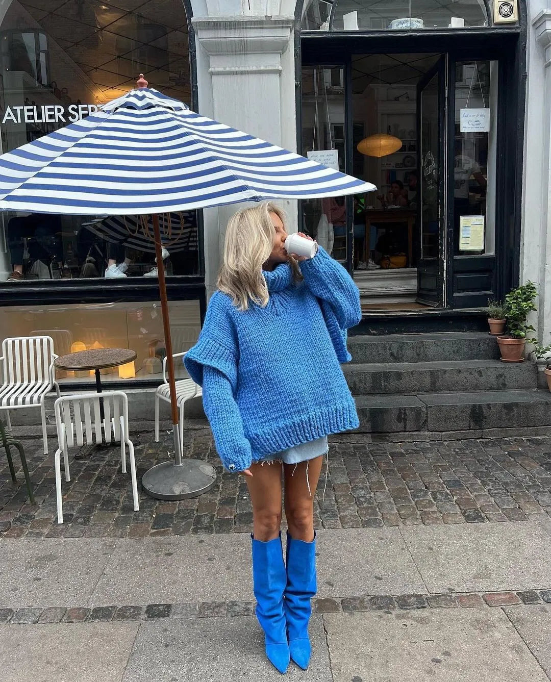 Annette | Robe Pull Oversize Femme - Image 5