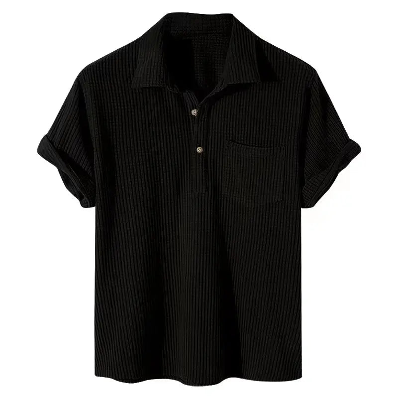 Stefanobrivio | Chemise d'automne décontractée pour hommes - Parfaite pour les journées fraîches - Image 3