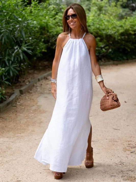 Alexandra | Robe d'été élégante et dos nu pour femmes - Image 2