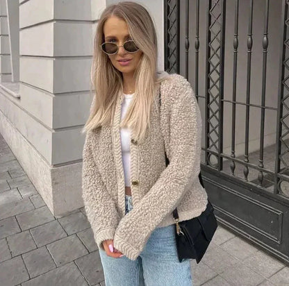 Mallaury | Veste Cardigan Femme Coupe Décontractée - Image 1