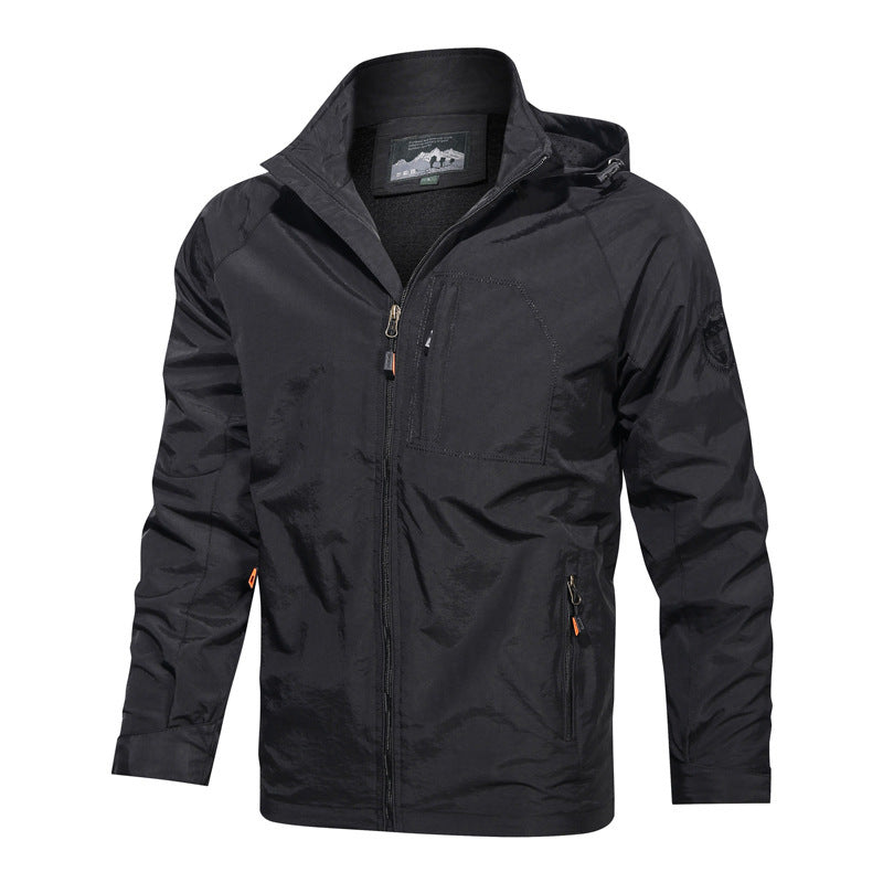 Thierry | Veste Décontractée Légère à Capuche pour Homme - Image 3