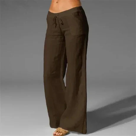 Sylvie | Pantalon confortable avec cordon de serrage et coupe décontractée - Image 4