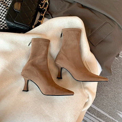 Florence | Bottines Femme à Talon Chat Pointu - Image 6