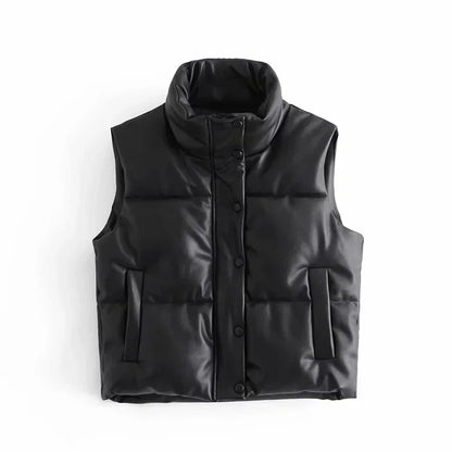 Cindy | Veste matelassée sans manches pour femme - Image 1