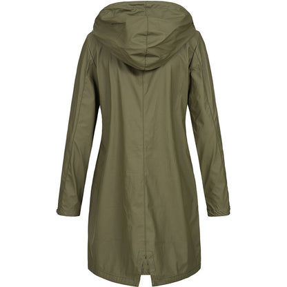 Fiona | Imperméable Long Femme à Capuche - Image 2