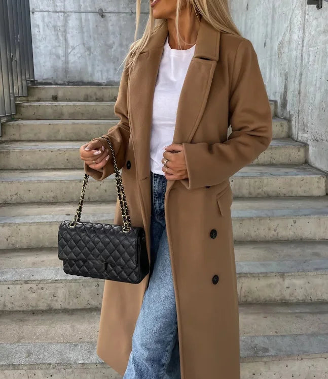 Savannah | Manteau Croisé Femme - Manteau - Image 5
