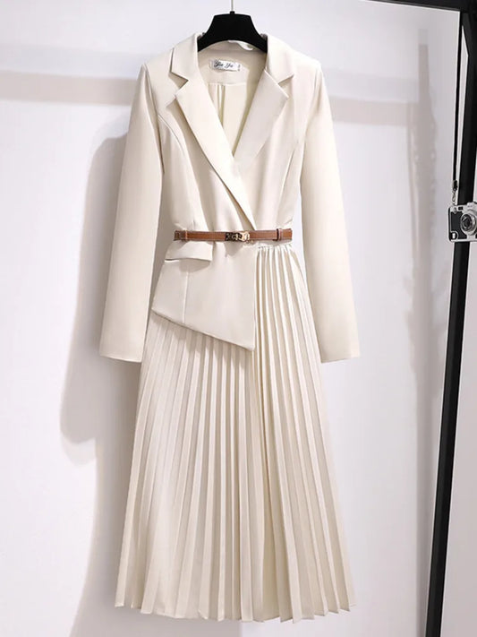 Nawel | Robe Midi Blazer Femme - Image 1
