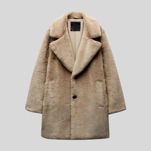 Anaïs | Manteau Teddy Oversize Femme - Image 1