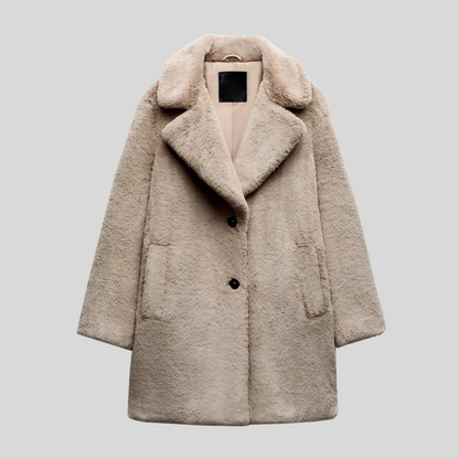 Anaïs | Manteau Teddy Oversize Femme - Image 2