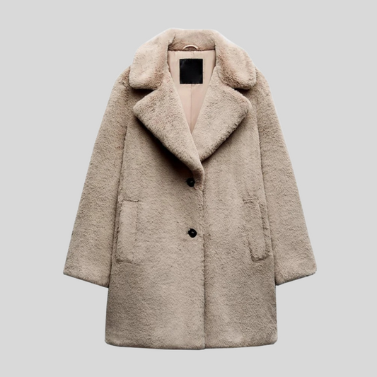Anaïs | Manteau Teddy Oversize Femme - Image 2