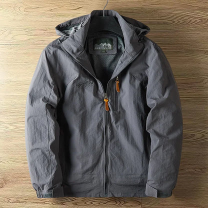 Serge | Veste d'extérieur légère à capuche pour homme - Image 5