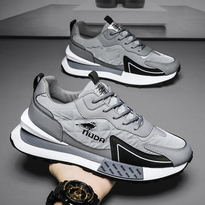 Valéry | Chaussures de sport épaisses à lacets pour hommes - Image 1