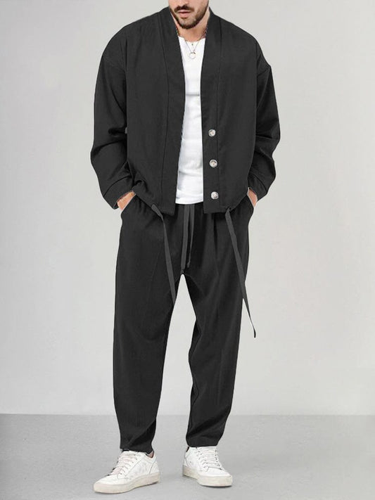 Justin | Ensemble Deux Pièces Coupe Décontractée Homme - Image 2