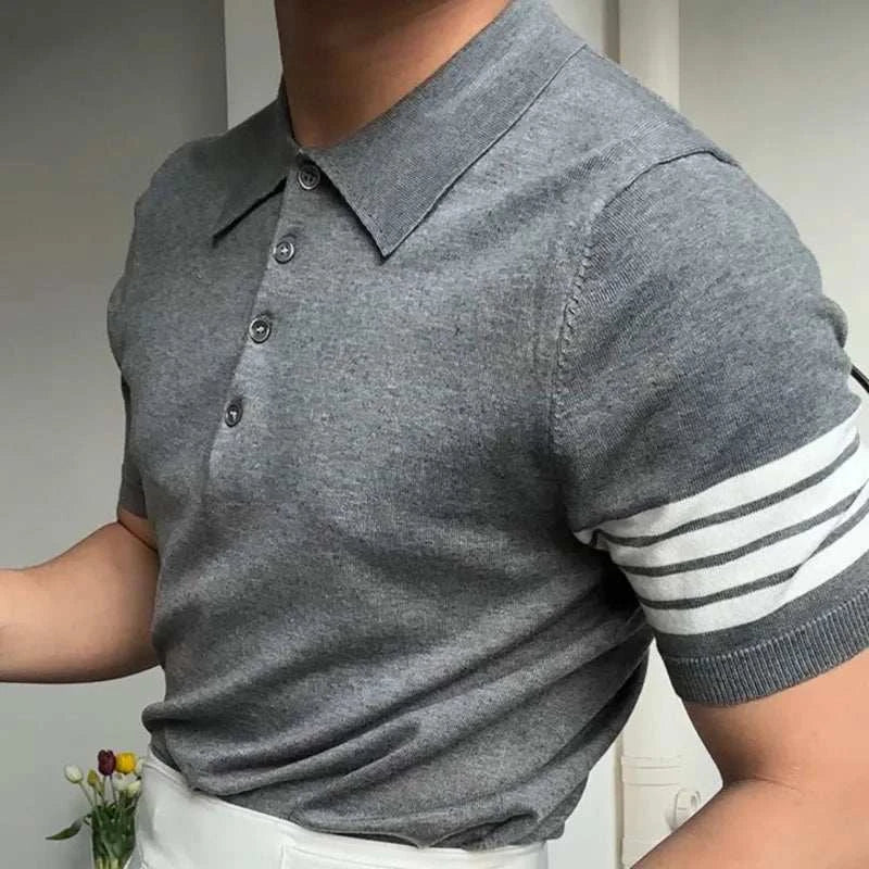 Yves | Polo Slim Fit pour hommes - Tenue d'été décontractée et élégante - Image 2