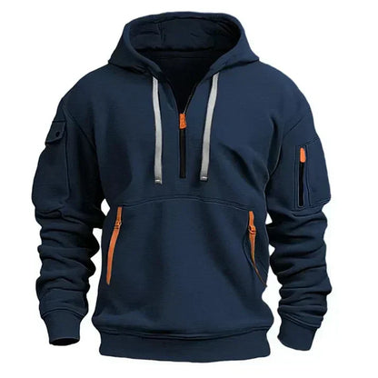 Côme | Pull à Capuche Homme Demi-Zip - Image 3