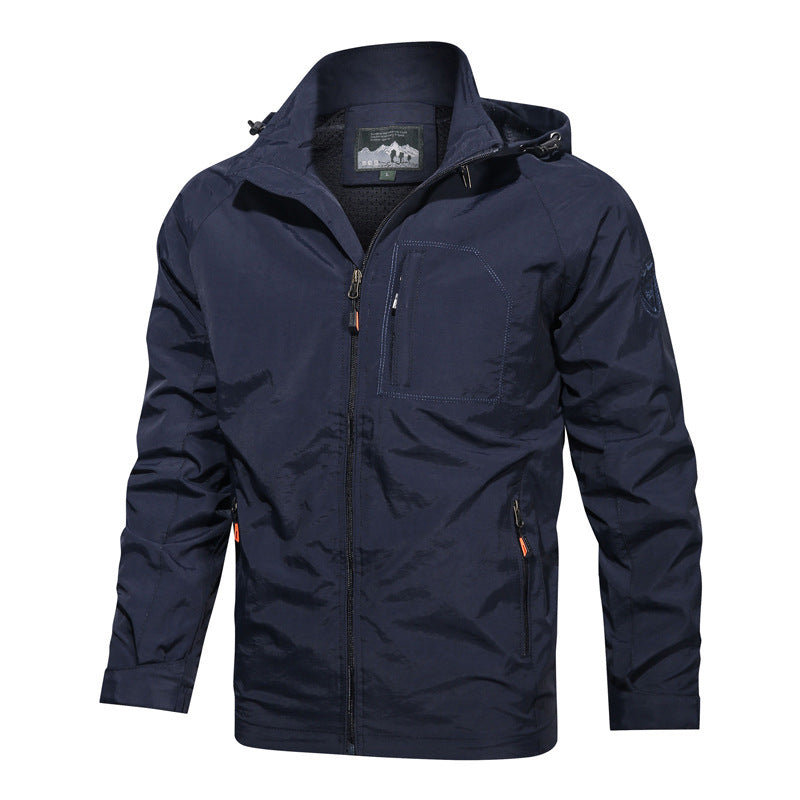 Thierry | Veste Décontractée Légère à Capuche pour Homme - Image 2