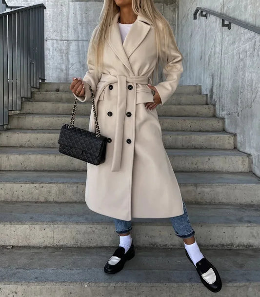 Savannah | Manteau Croisé Femme - Manteau - Image 1