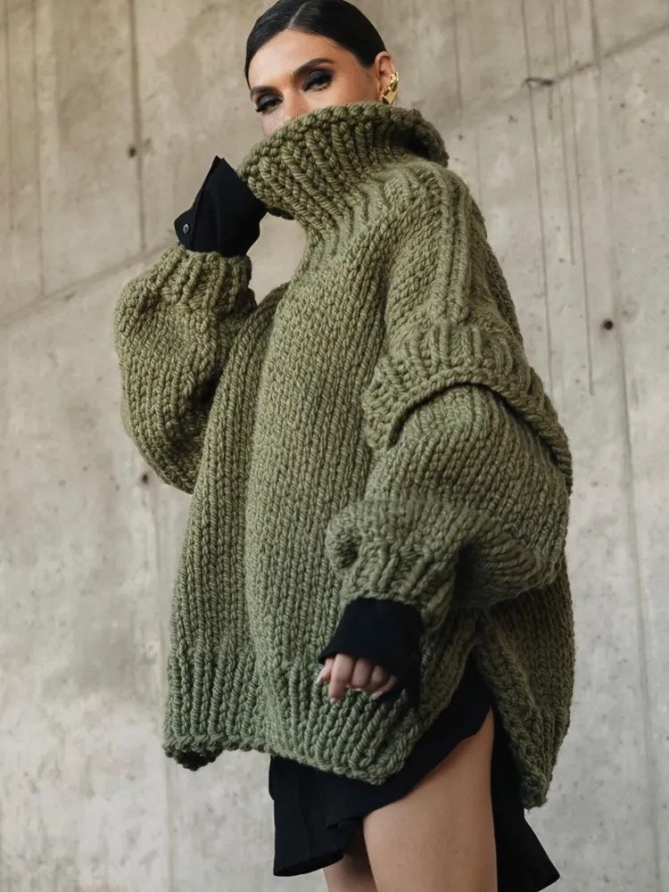 Annette | Robe Pull Oversize Femme - Image 9