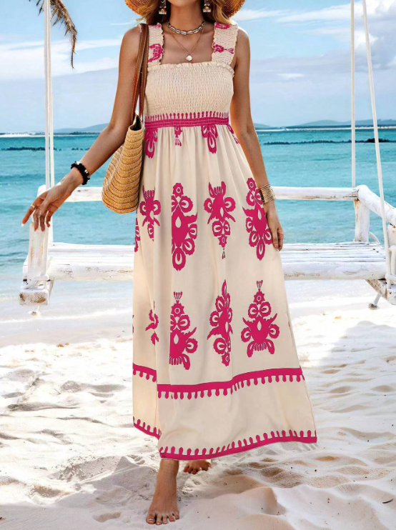 Elsie | Robe longue d'été Boho - Tissu de haute qualité - Image 11