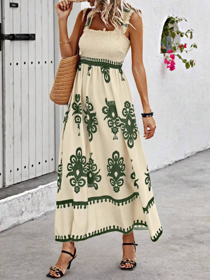 Elsie | Robe longue d'été Boho - Tissu de haute qualité - Image 1