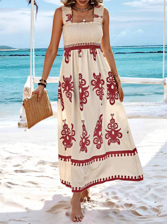 Elsie | Robe longue d'été Boho - Tissu de haute qualité - Image 13