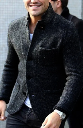 Franck | Veste Décontractée Boutonnée pour Homme - Image 2