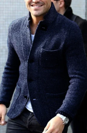 Franck | Veste Décontractée Boutonnée pour Homme - Image 4