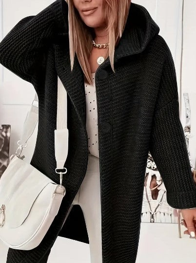 Maéva | Cardigan à Capuche Oversize Femme - Image 14